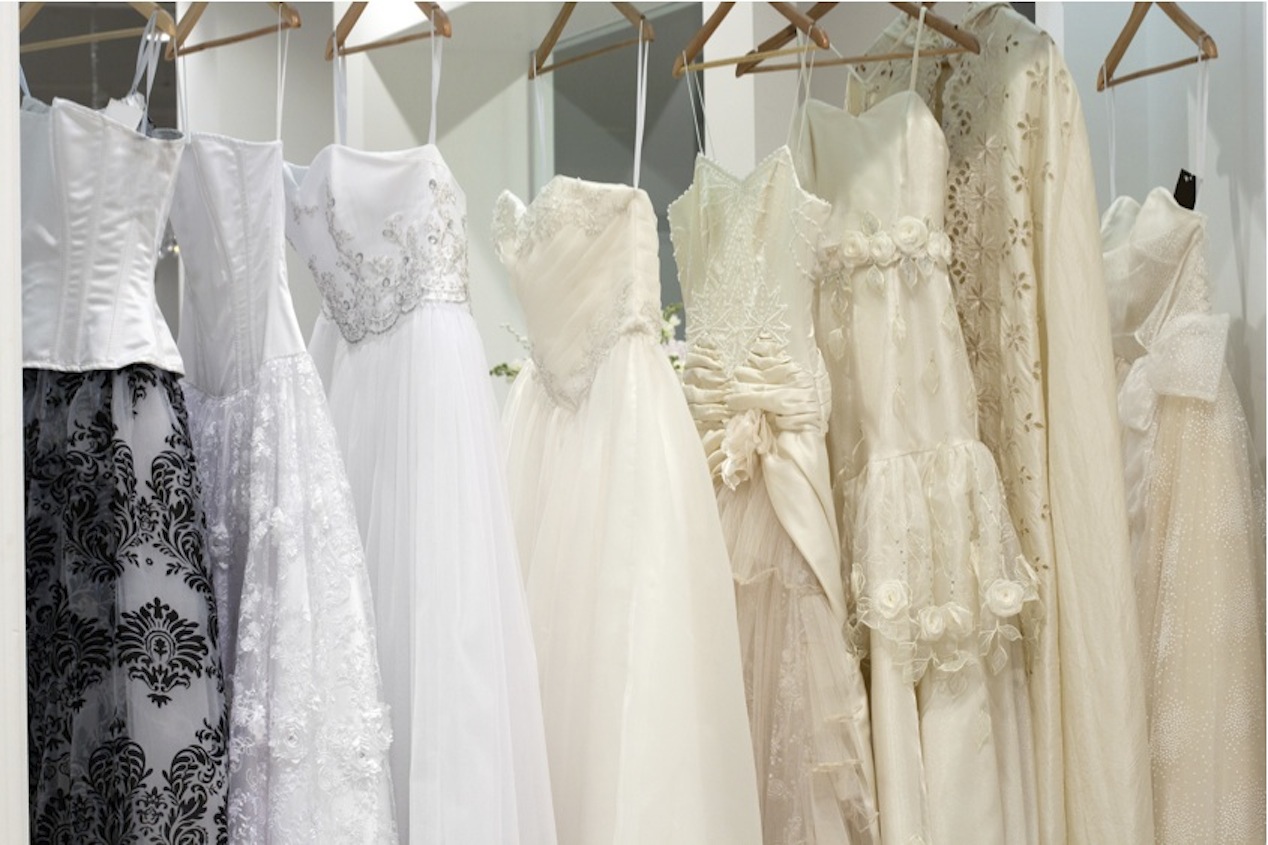 Белое платье невесты