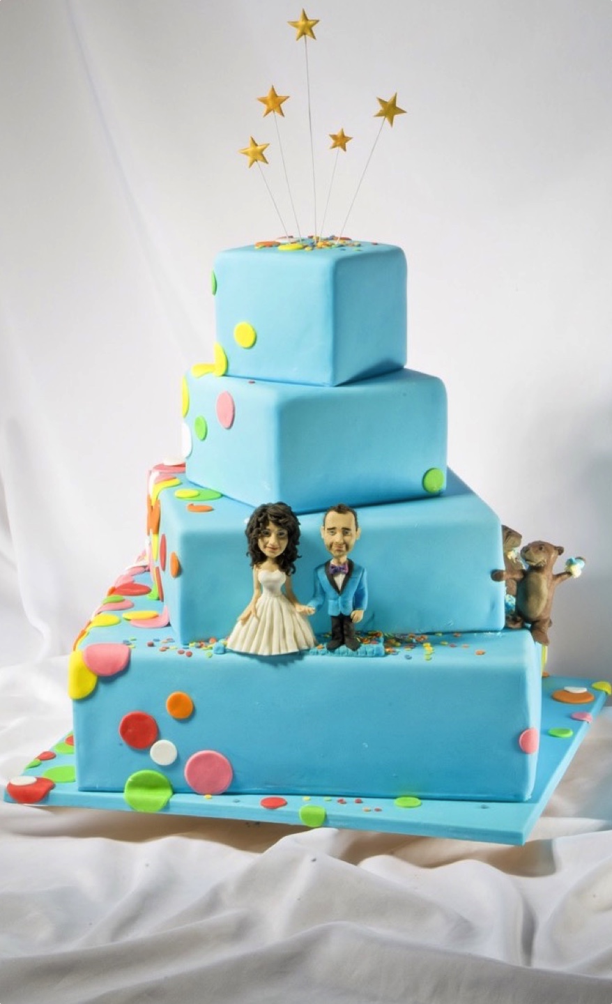 Свадебный торт — на позитиве!